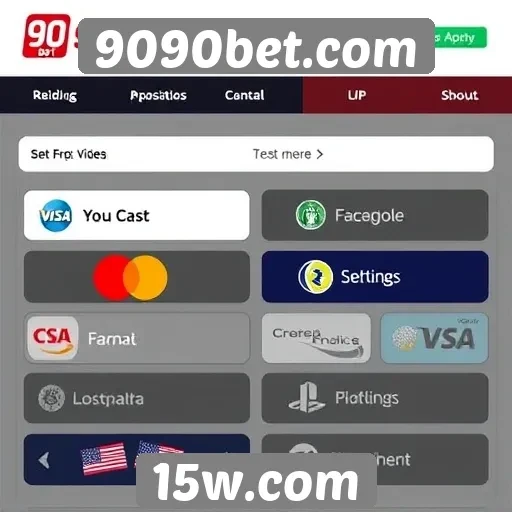 Métodos de pagamento aceitos em 9090bet.com